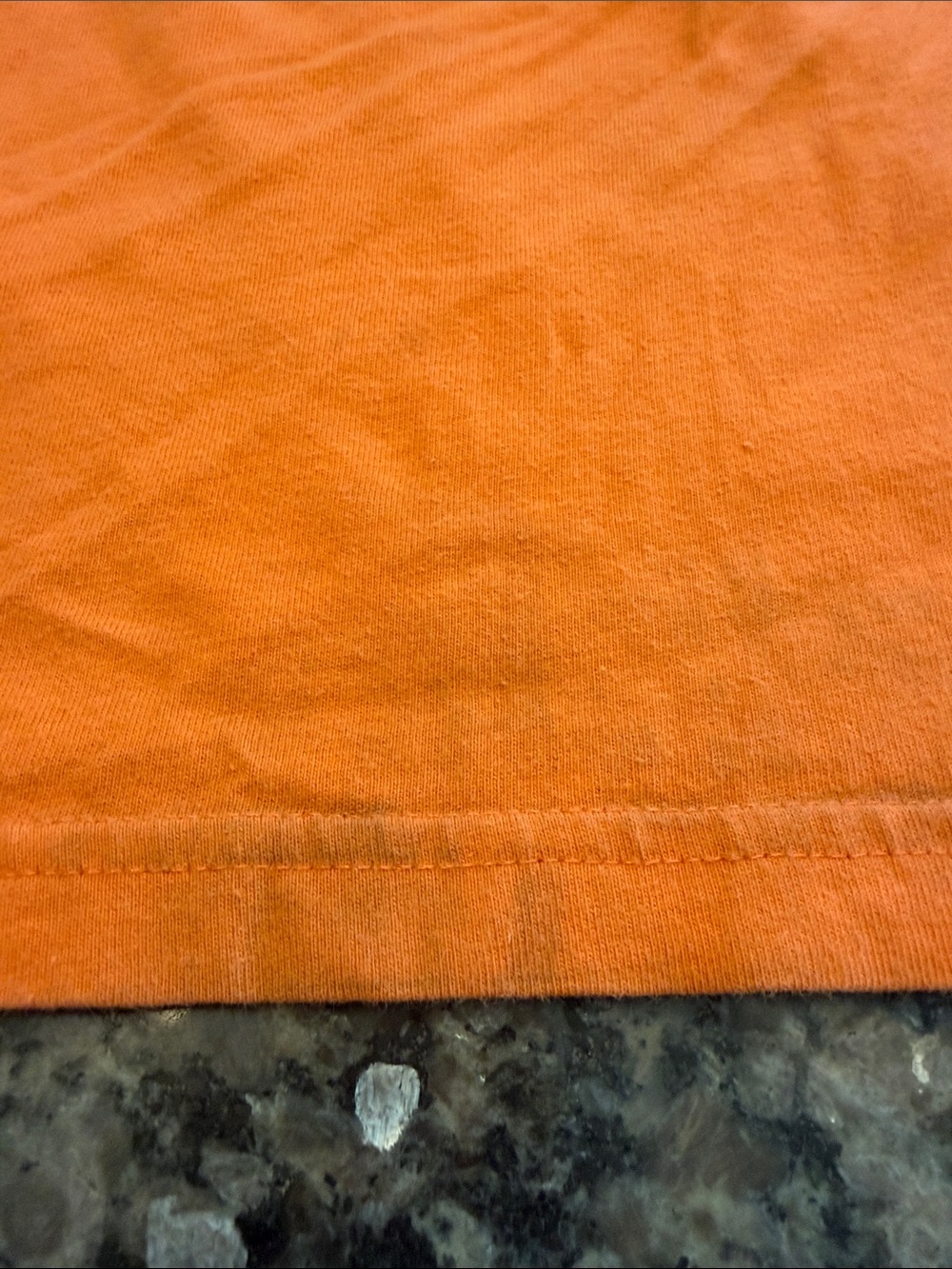 Carhartt Orange Graphic Tee with Green Camo Overall shorts - Picture 8 of 8